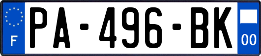 PA-496-BK