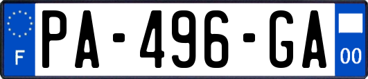 PA-496-GA