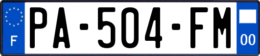PA-504-FM