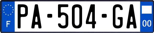 PA-504-GA