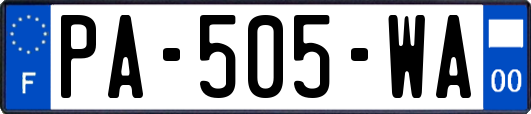 PA-505-WA