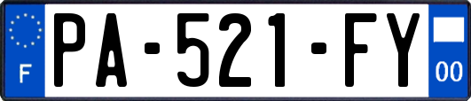 PA-521-FY