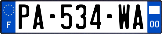 PA-534-WA
