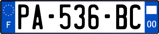 PA-536-BC