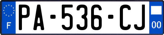 PA-536-CJ