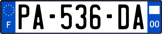 PA-536-DA