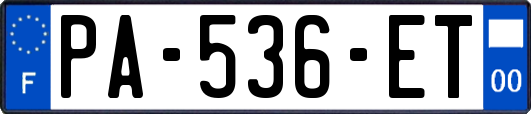 PA-536-ET