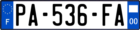 PA-536-FA