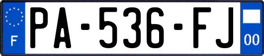 PA-536-FJ