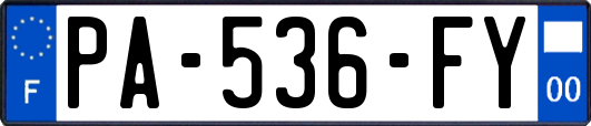 PA-536-FY