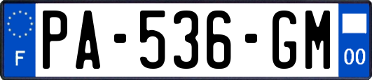 PA-536-GM