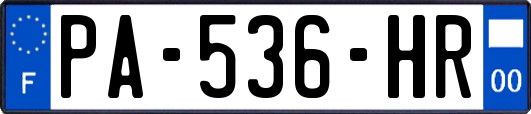 PA-536-HR