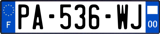 PA-536-WJ
