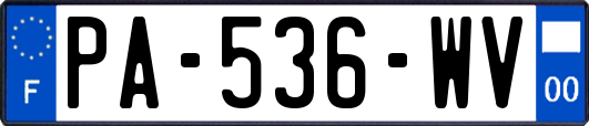 PA-536-WV
