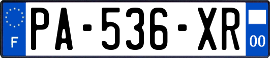 PA-536-XR