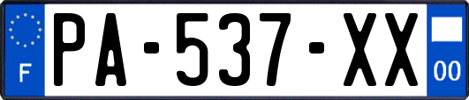 PA-537-XX