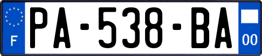 PA-538-BA