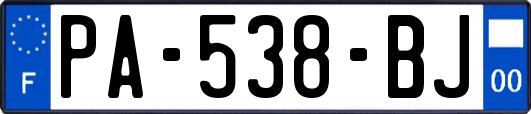PA-538-BJ