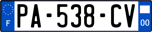 PA-538-CV