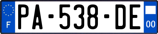 PA-538-DE