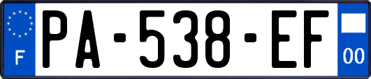 PA-538-EF