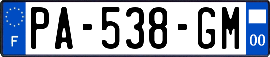 PA-538-GM