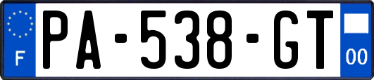 PA-538-GT