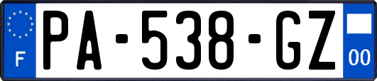 PA-538-GZ