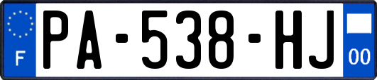 PA-538-HJ