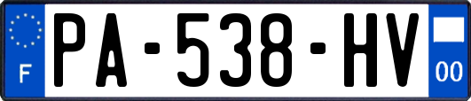 PA-538-HV