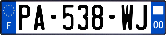 PA-538-WJ