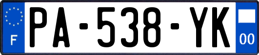 PA-538-YK