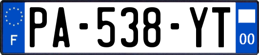 PA-538-YT