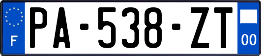 PA-538-ZT
