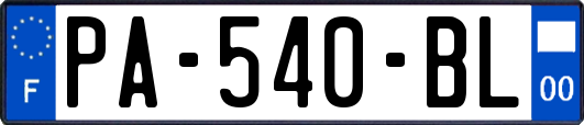PA-540-BL