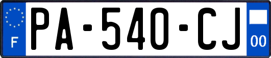 PA-540-CJ