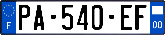 PA-540-EF