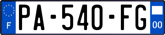 PA-540-FG