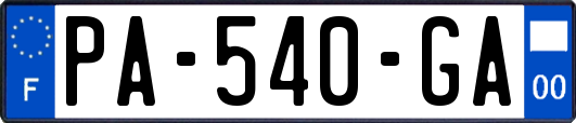 PA-540-GA