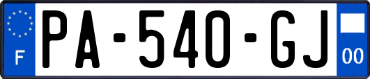 PA-540-GJ