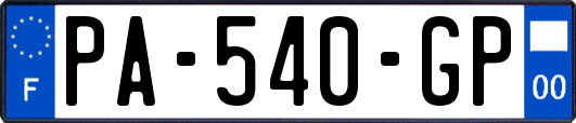 PA-540-GP