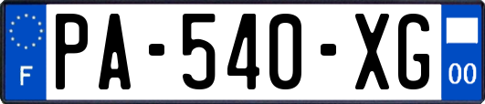 PA-540-XG