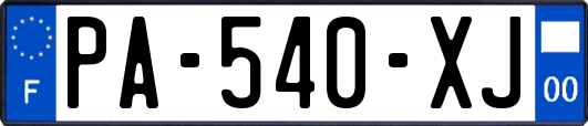 PA-540-XJ