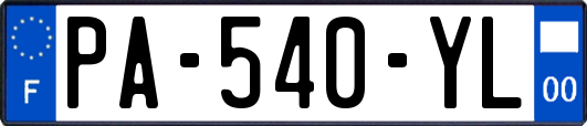 PA-540-YL
