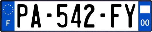 PA-542-FY