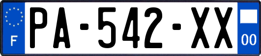 PA-542-XX