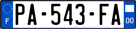 PA-543-FA