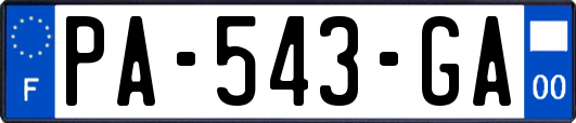 PA-543-GA
