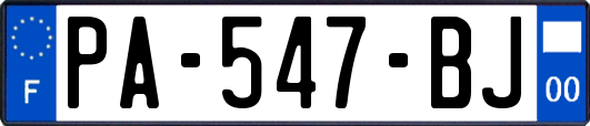 PA-547-BJ