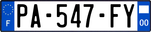 PA-547-FY